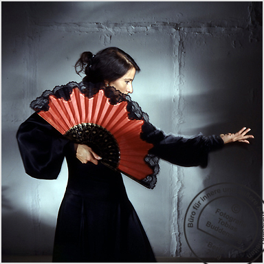 Flamenco-Tänzerin, Berlin 2005